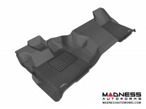 Ford F-250/ 350/ 450 Super Duty Regular Cab Floor Mat  - Rear - Black by 3D MAXpider